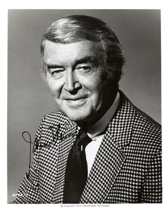 James Stewart autograph