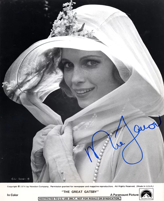 Mia Farrow autograph