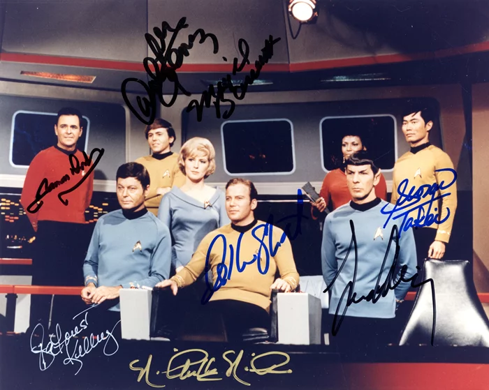 Star Trek autograph