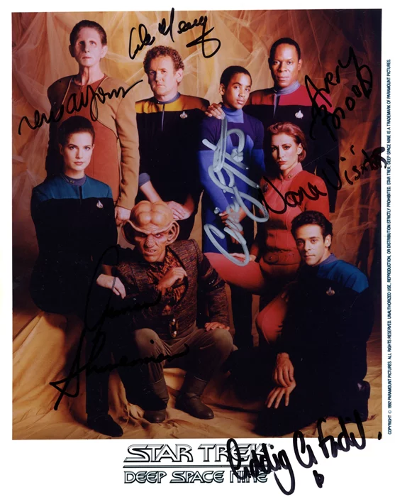 Star Trek: Deep Space Nine autograph