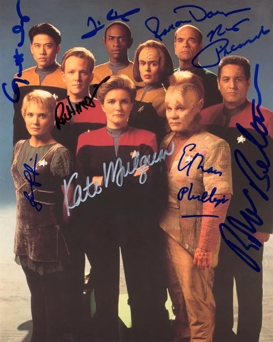 Star Trek: Voyager autograph