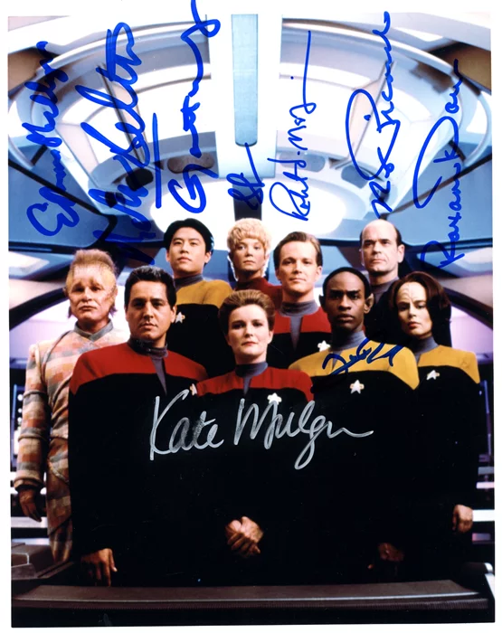 Star Trek: Voyager autograph
