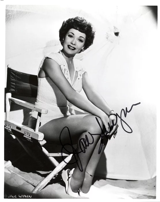 Jane Wyman autograph