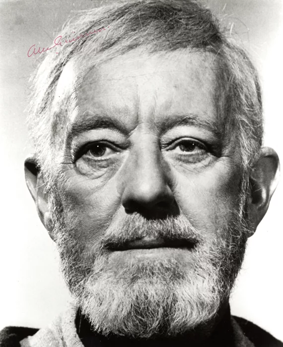 Alec Guinness autograph