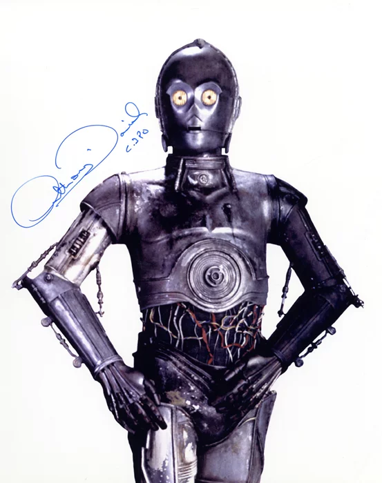 Anthony Daniels autograph