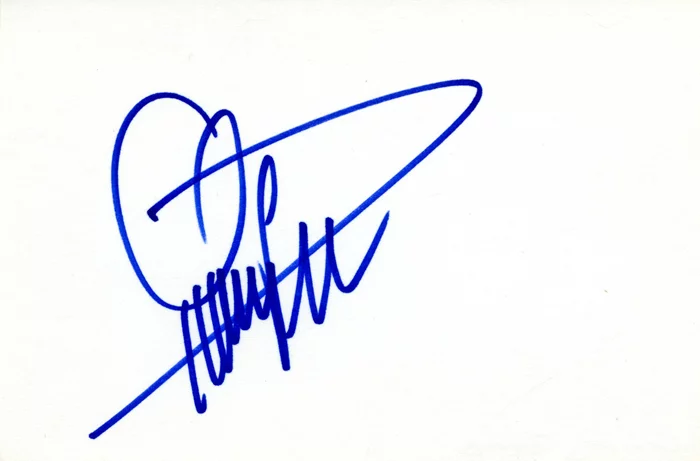 Quincy Jones autograph