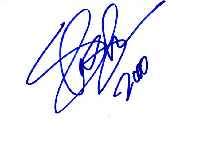 Slash autograph