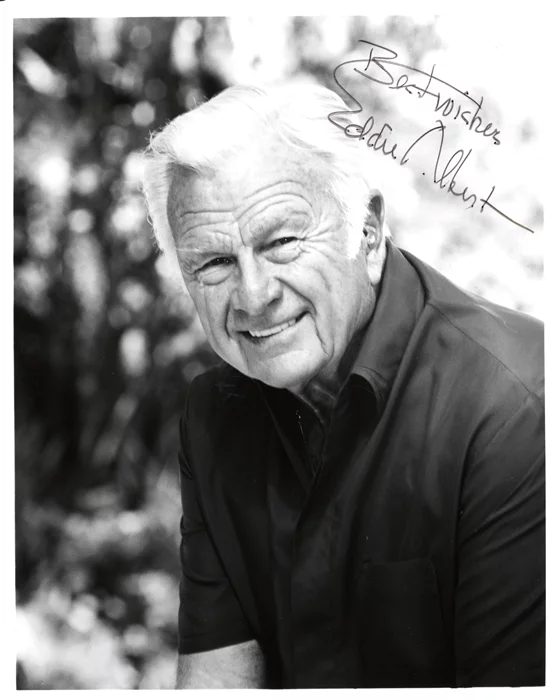 Eddie Albert autograph