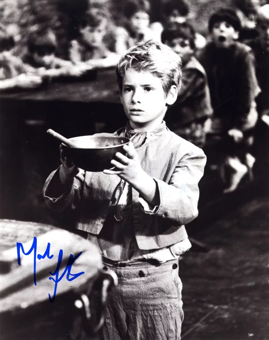 Mark Lester autograph