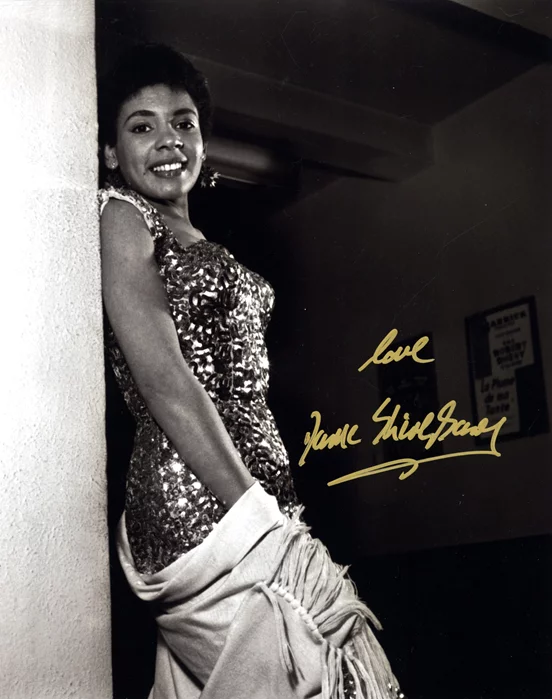 Shirley Bassey autograph