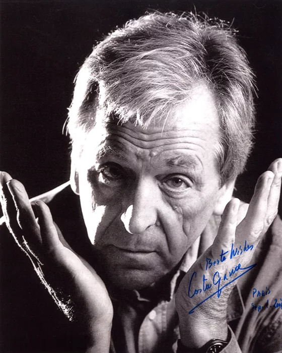 Costa-Gavras autograph