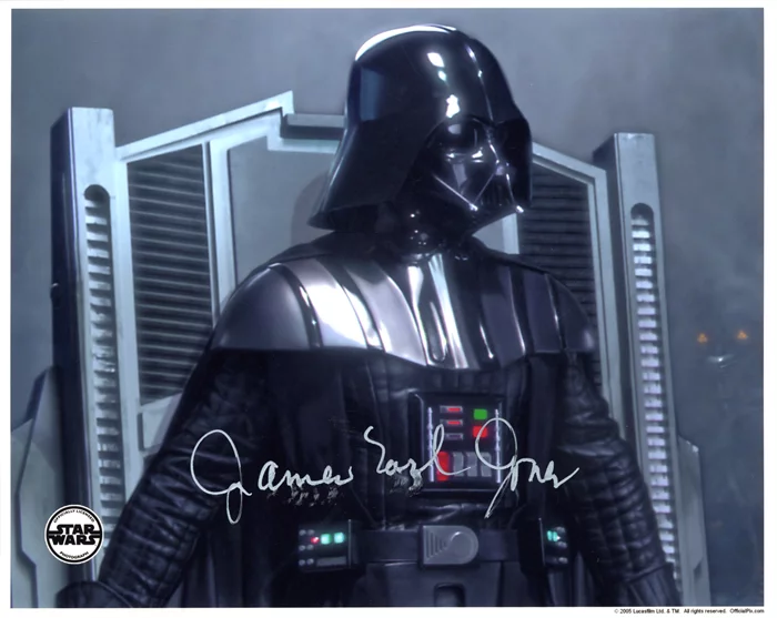 James Earl Jones autograph