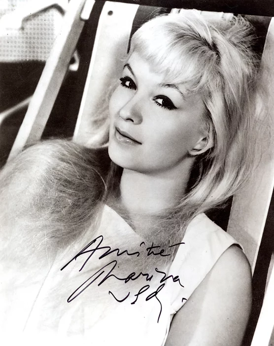 Marina Vlady autograph