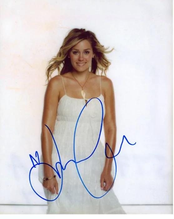 Lauren Conrad autograph