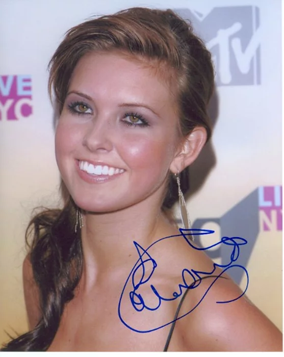 Audrina Patridge autograph