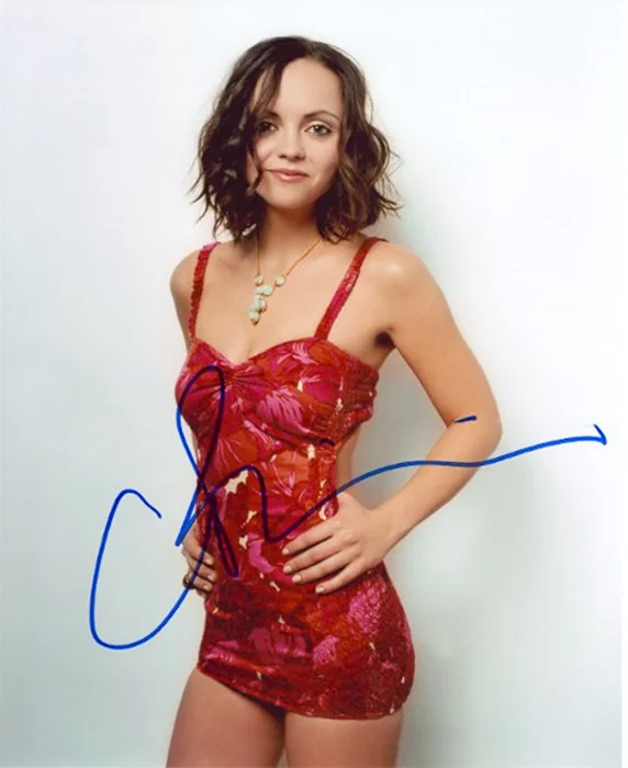Christina Ricci autograph