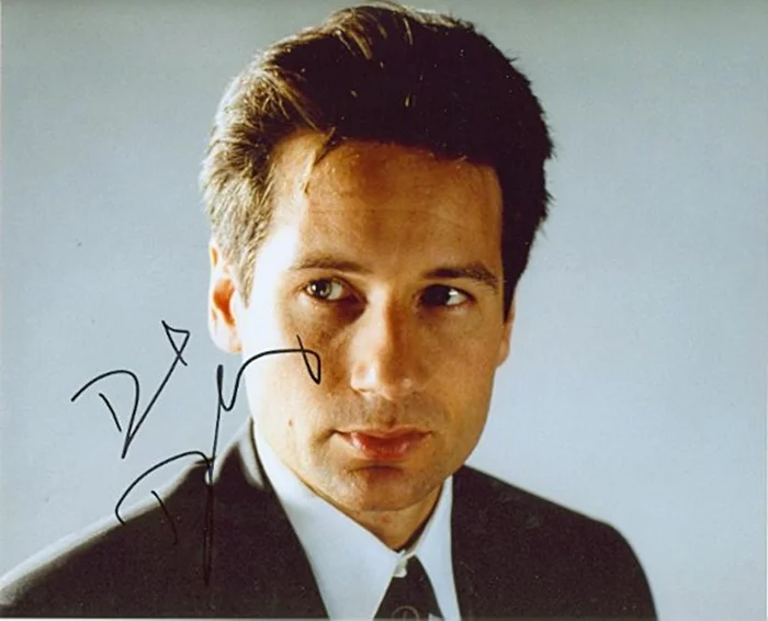 David Duchovny autograph