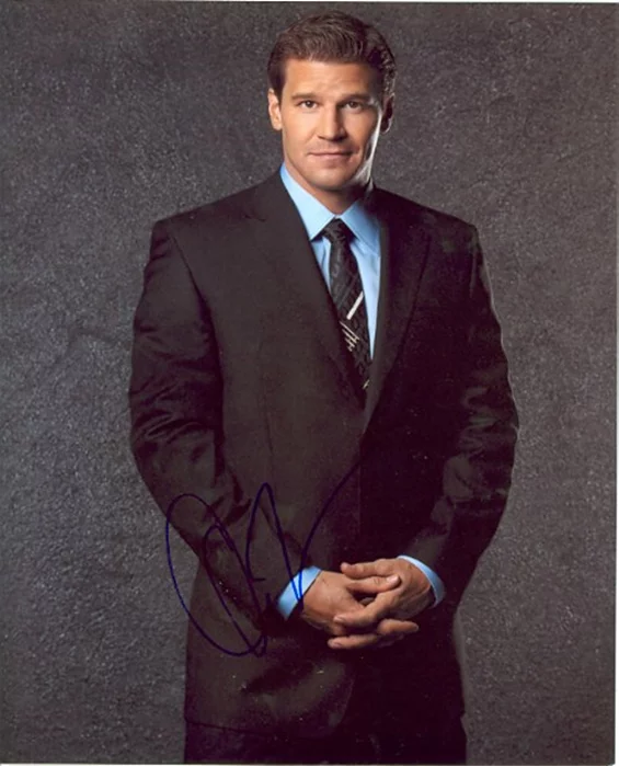 David Boreanaz autograph