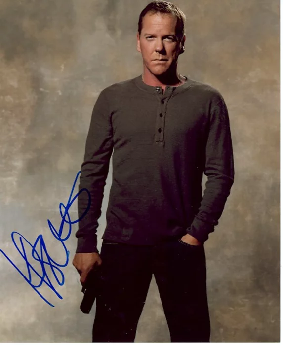 Kiefer Sutherland autograph
