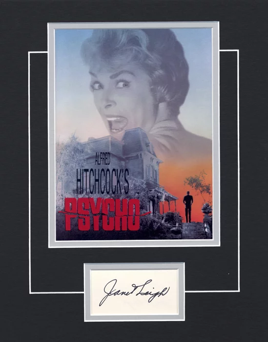 Psycho autograph