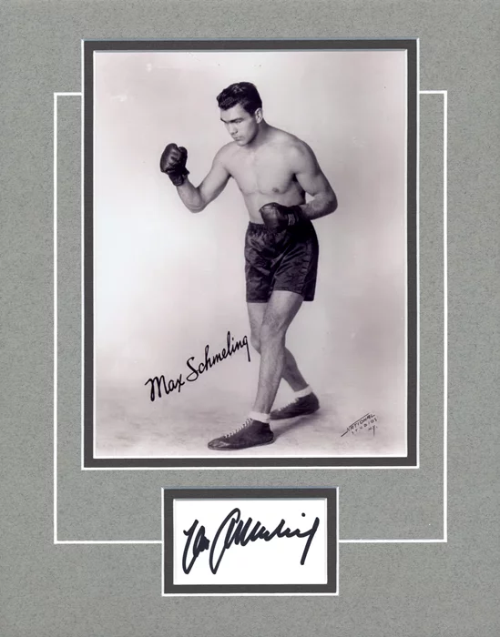Max Schmeling autograph