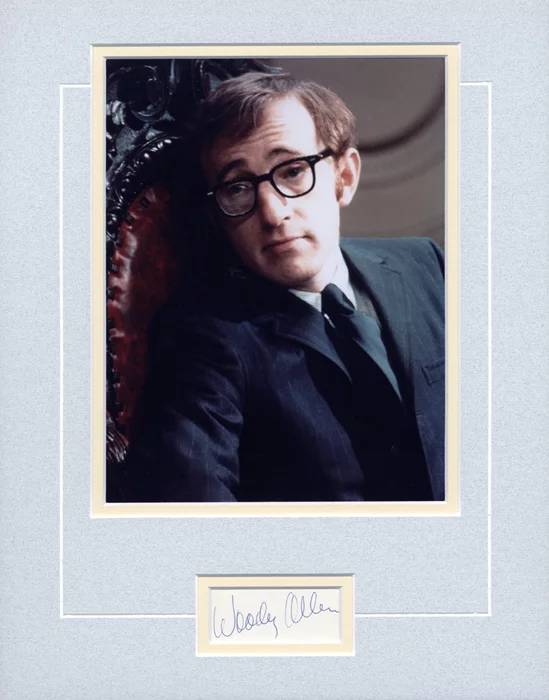 Woody Allen autograph