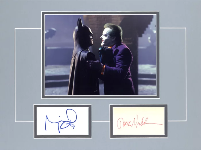 Batman autograph