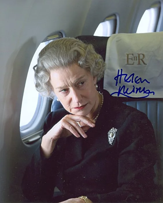 Helen Mirren autograph