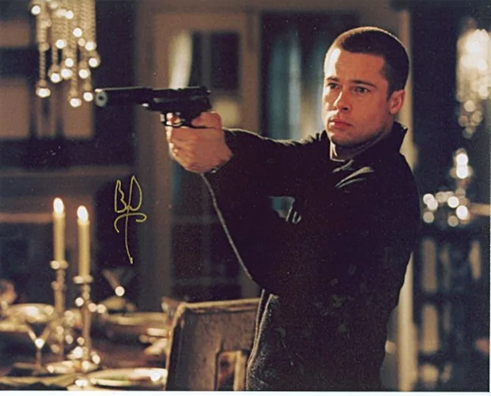 Brad Pitt autograph