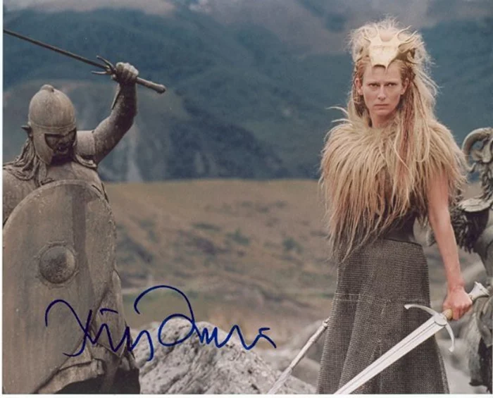 Tilda Swinton autograph