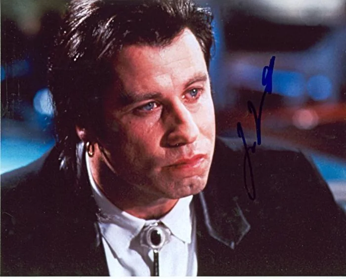 John Travolta autograph