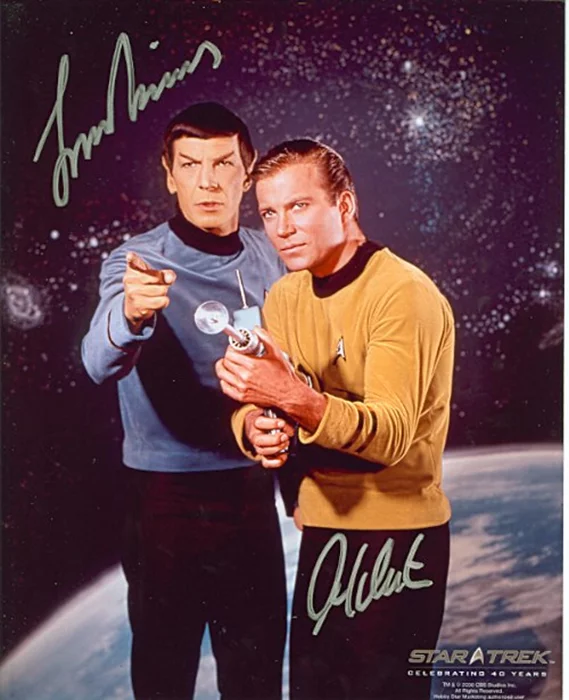 Star Trek autograph