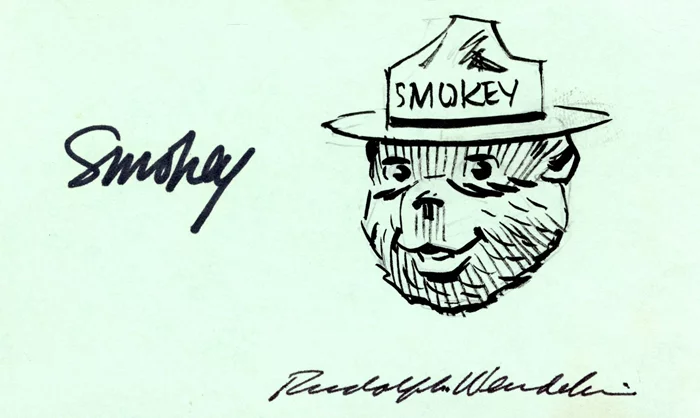 Rudolph Wendelin autograph