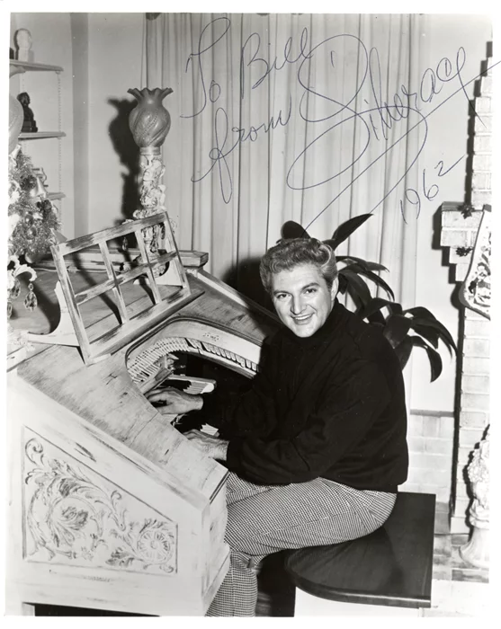 Liberace autograph