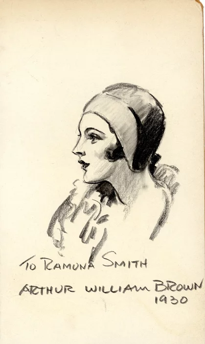 Arthur William Brown autograph