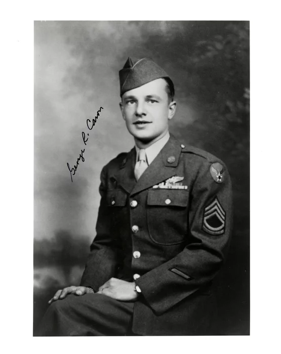 George Caron autograph