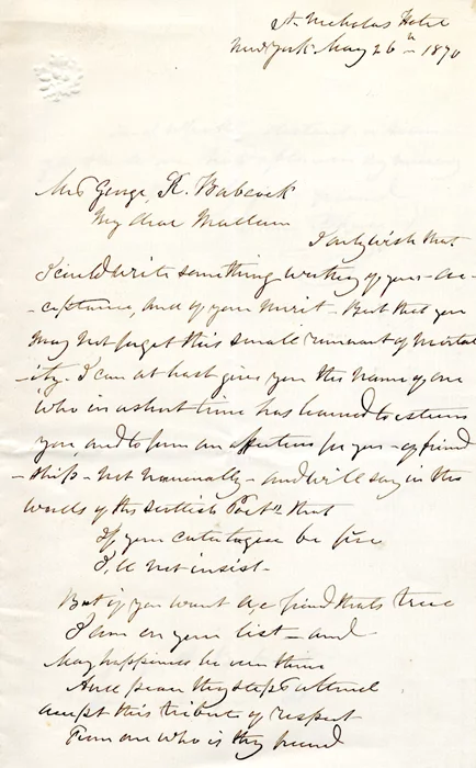 Ann Chase autograph