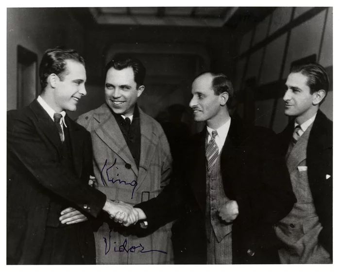 King Vidor autograph