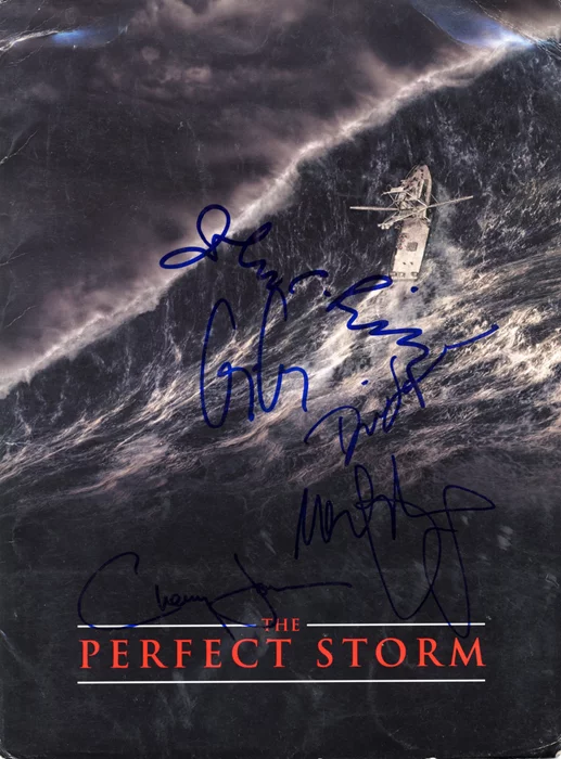 The Perfect Storm autograph
