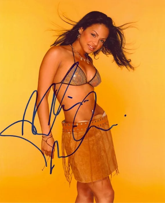 Christina Milian autograph