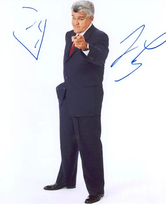 Jay Leno autograph