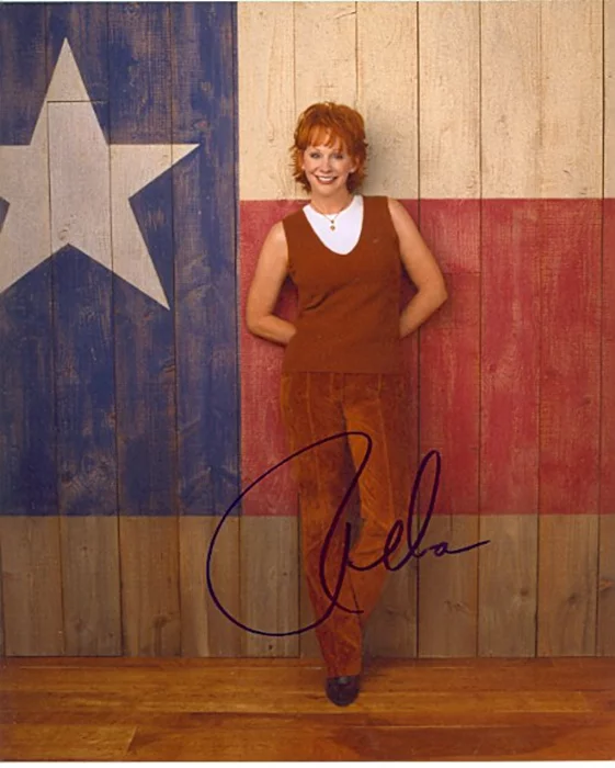 Reba McEntire autograph