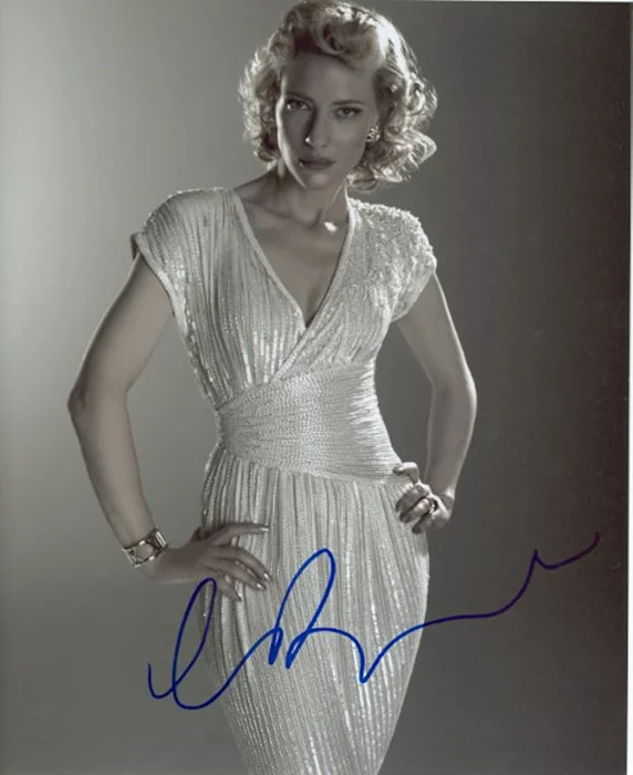 Cate Blanchett autograph