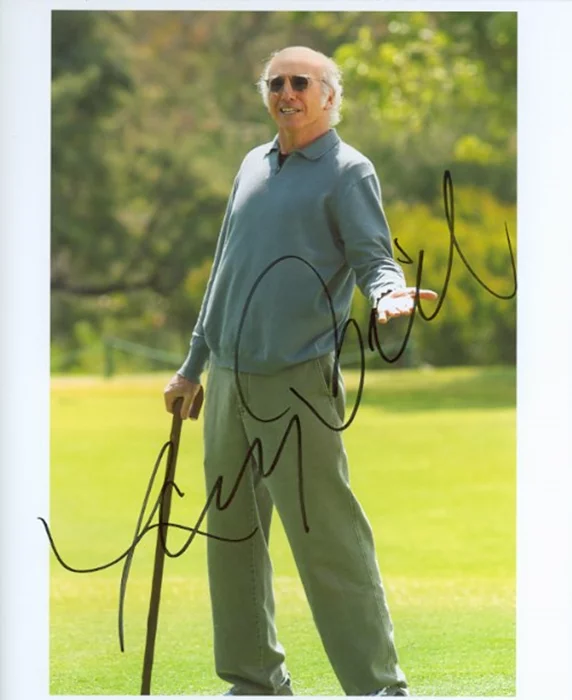 Larry David autograph