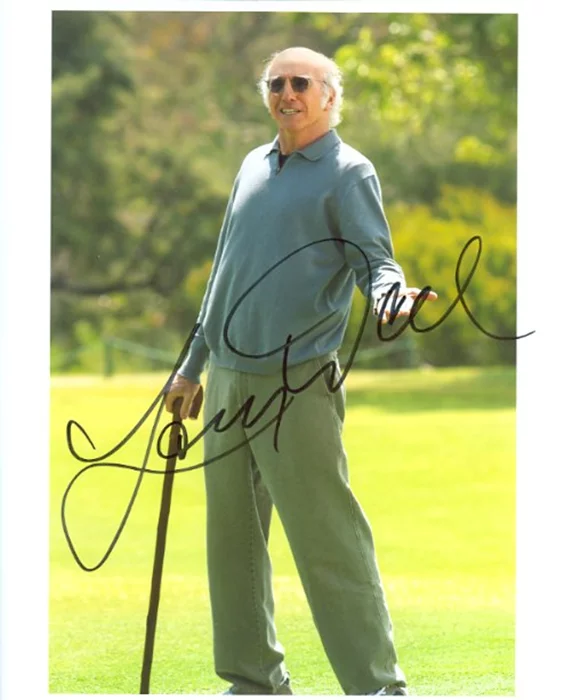Larry David autograph