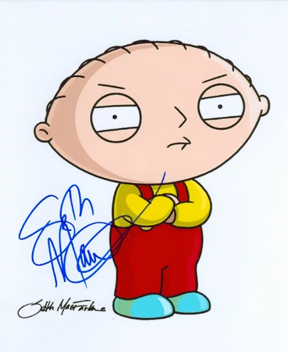 Seth MacFarlane autograph