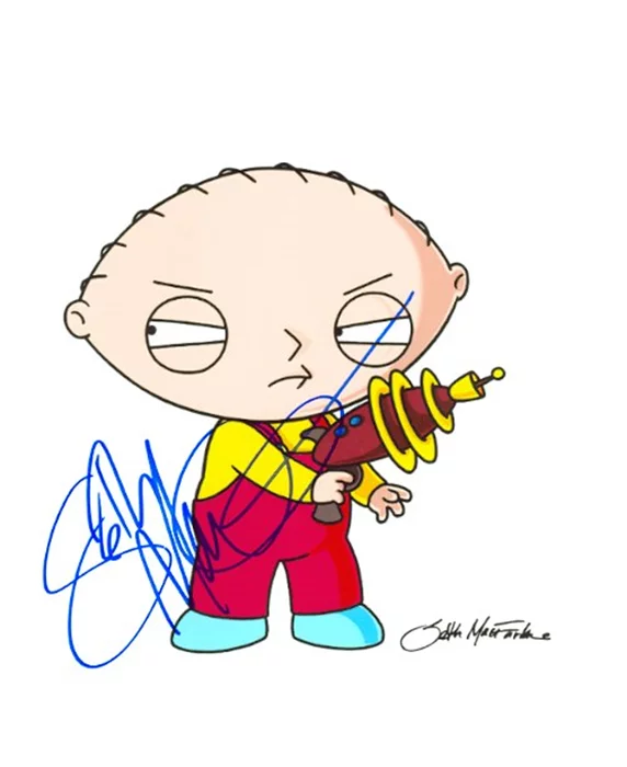 Seth MacFarlane autograph