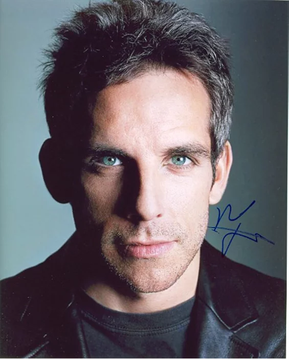 Ben Stiller autograph