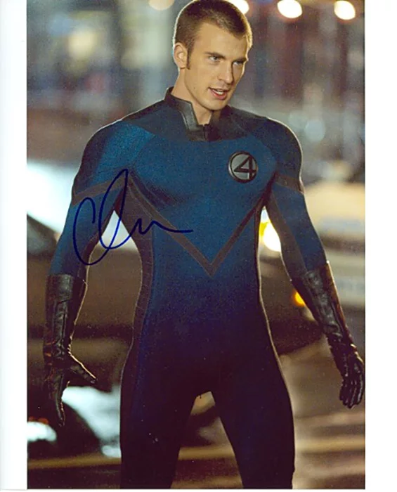 Chris Evans autograph