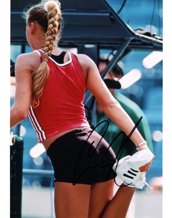 Anna Kournikova autograph